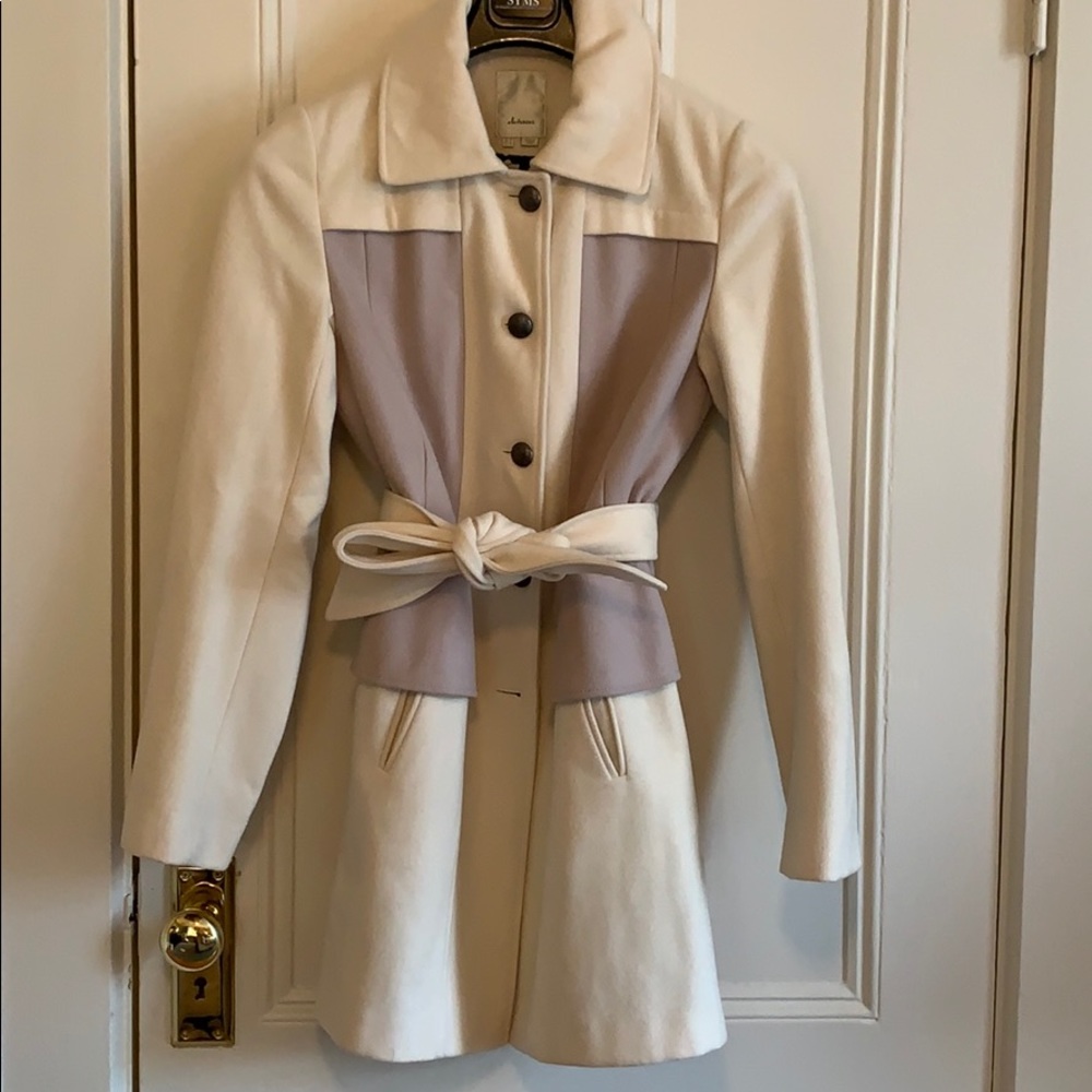 Anthropologie Peplum Coat